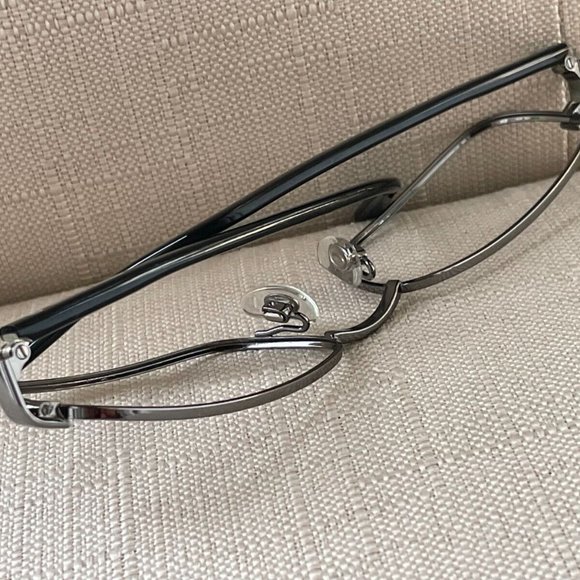 Sergio Tacchini Men Eyeglasses Gunmetal Tone Made in Itay Glasses Frame 56[]18 - Picture 5 of 12